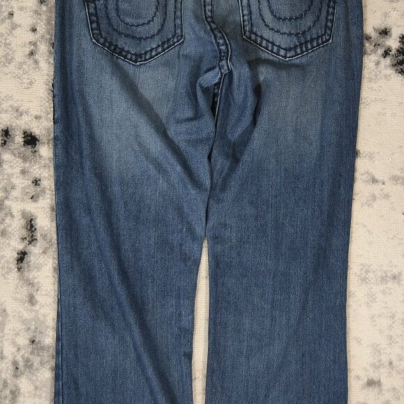 Y2K Made in USA True Religion Bobby Super T Denim Jeans - Picture 1 of 6